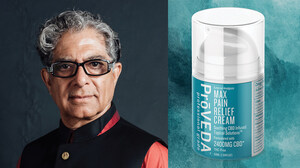 Dr. Deepak Chopra Aligns with Plant-Based Therapeutics Company ProVEDA to Highlight Topical Pain Relief Solutions