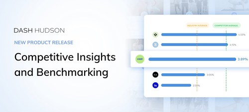 Dash Hudson announces new product release: Competitive Insights and Benchmarking (CNW Group/Dash Hudson Inc.) Dash Hudson announces new product release: Competitive Insights and Benchmarking (CNW Group/Dash Hudson Inc.)