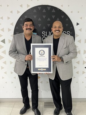 Success Gyan achieves a GUINNESS WORLD RECORDS® title for maximum Instagram posts in an hour