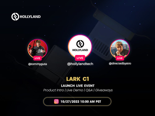 Hollyland's Wireless Microphone Lark C1 will be Released on Oct 27th, 2022 Hollyland's Wireless Microphone Lark C1 will be Released on Oct 27th, 2022