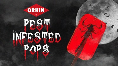 Orkin is challenging the public to face their fears this fall by offering Pest Infested Pops, just in time for Halloween.