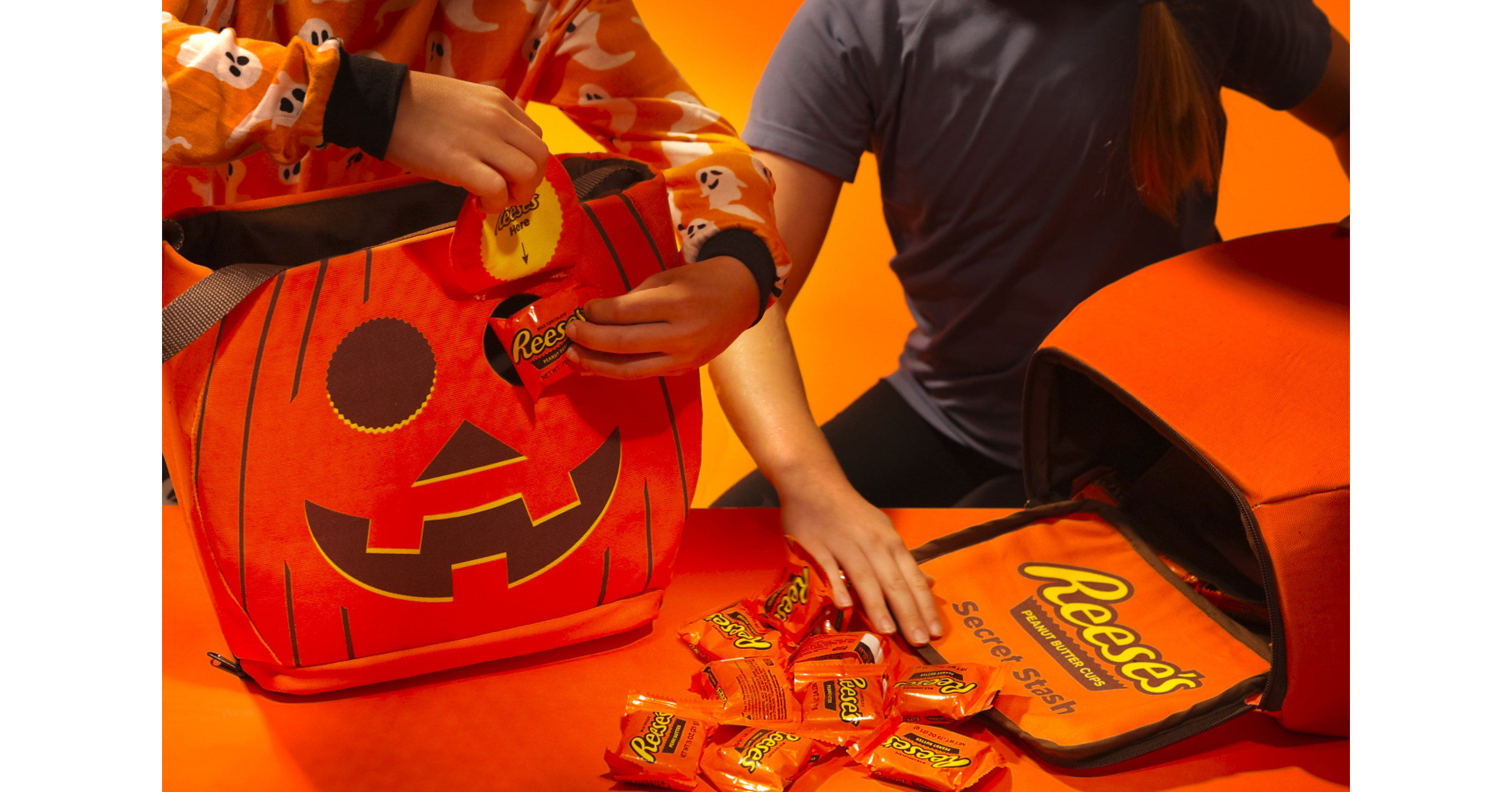 Protect Your Reese's Candy This Halloween with the Reese's Secret Stash Trick-or-Treat Bag