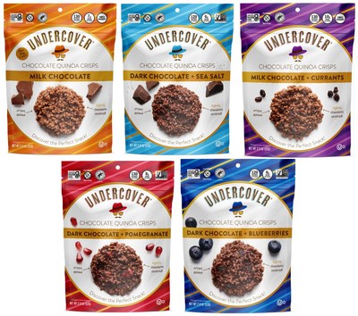 Undercover Chocolate Quinoa Crisps: Core Product Lineup