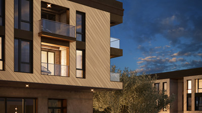 Fiberon, a leader in wood-alternative cladding, is excited to announce the addition of Bamboo to the lineup of color offerings for Wildwood composite cladding. Bamboo is a light blonde oak color that adds a subtle, sandy hue to the Wildwood cladding color palette and features distinctive gradients that mimic the dynamic shading of natural bamboo.