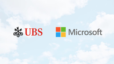 UBS and Microsoft announce landmark partnership expansion