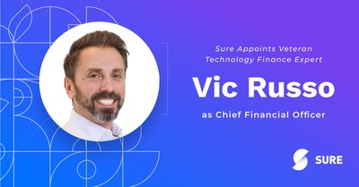 Sure appoints veteran technology finance expert Vic Russo as company's first-ever CFO.