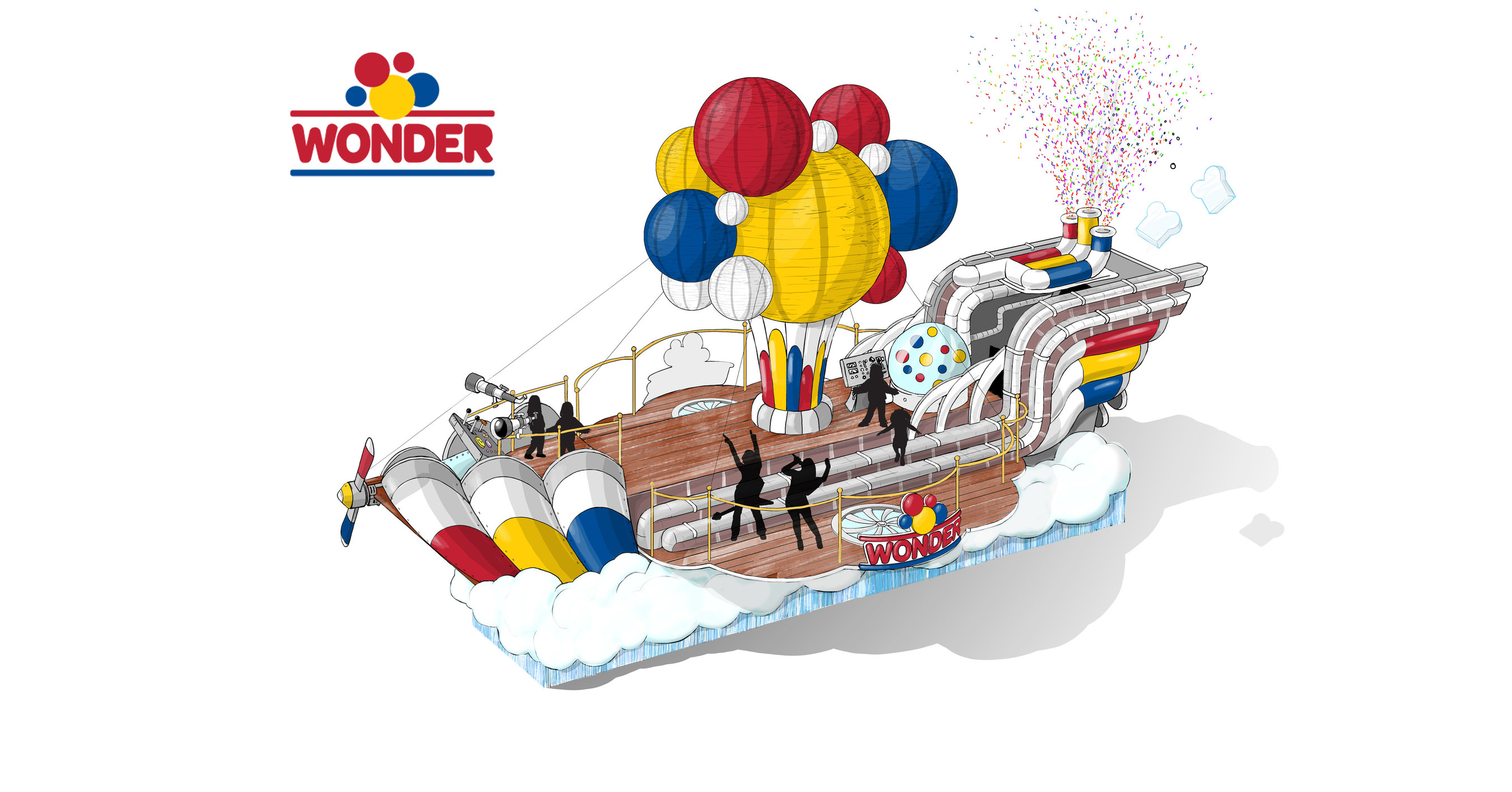 WONDER BREAD JOINS MACY'S THANKSGIVING DAY PARADE WITH MAIDEN VOYAGE OF  'THE WONDERSHIP'