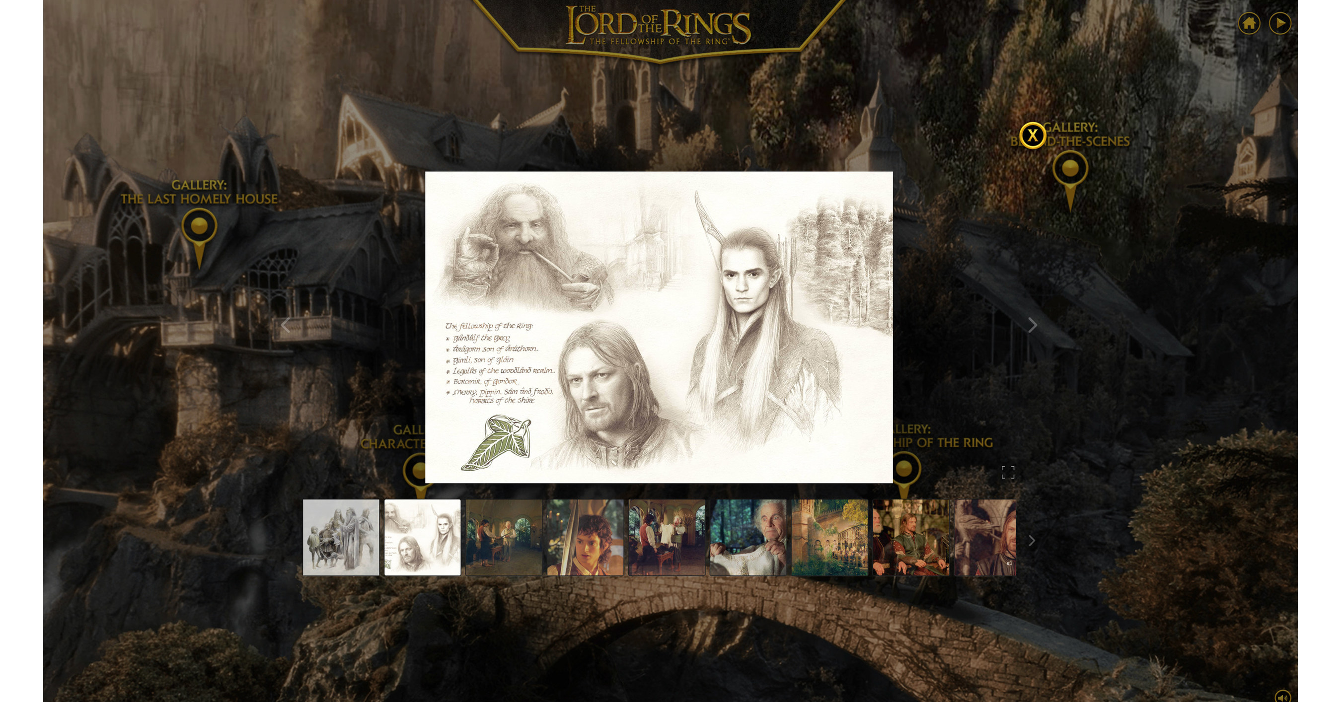 The Art of the Fellowship of the Ring 