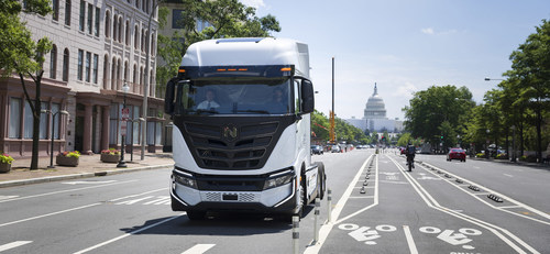 The Inflation Reduction Act (IRA) supports every aspect of Nikola’s integrated truck and energy business model from the development of zero-emissions vehicle technology through and including low-cost hydrogen production and dispensing infrastructure deployment.  Photo Credit: Tom Brenner