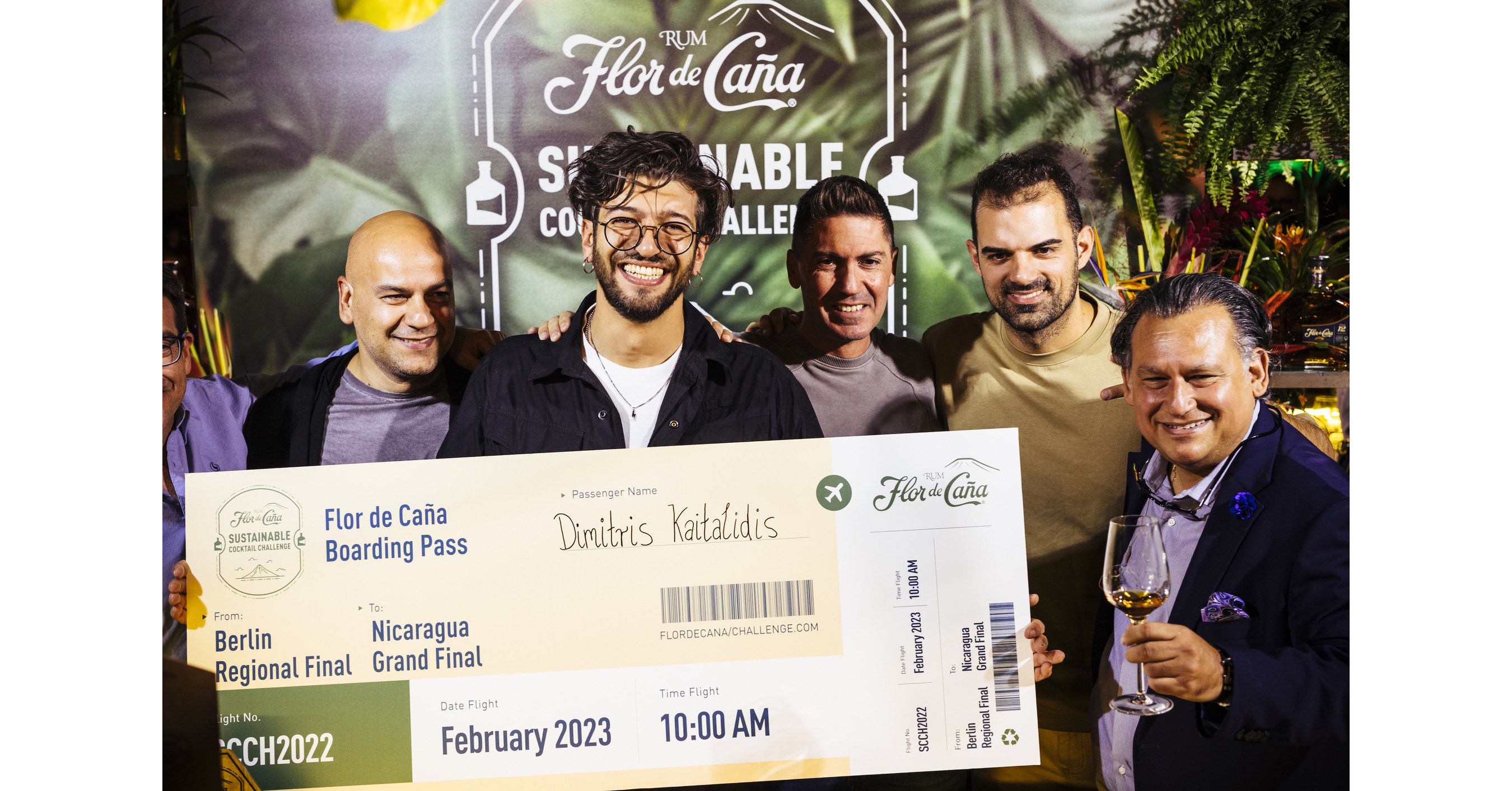 Flor de Ca&ntilde;a d&eacute;cerne le titre de champion europ&eacute;en du Sustainable Cocktail Challenge &agrave; Dimitris Kaitalidis, originaire de Gr&egrave;ce