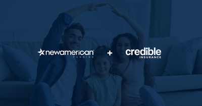 Credible Insurance Offers New American Funding Customers Fast, Easy Access to Home Insurance