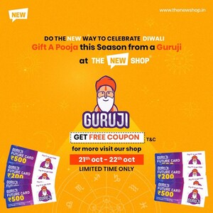 This Diwali, 'Gift a Pooja' to loved ones with The New Shop and Guruji app
