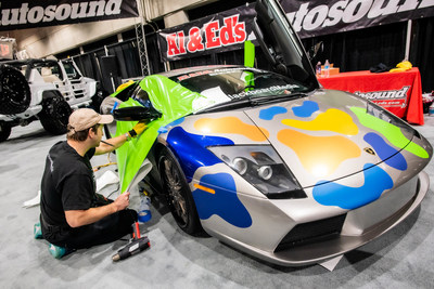 "garage" at the Los Angeles Auto Show