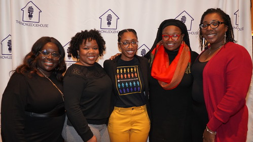 Jerelyn Rodriguez, Co-Founder (center) along with Newark, NJ partners
