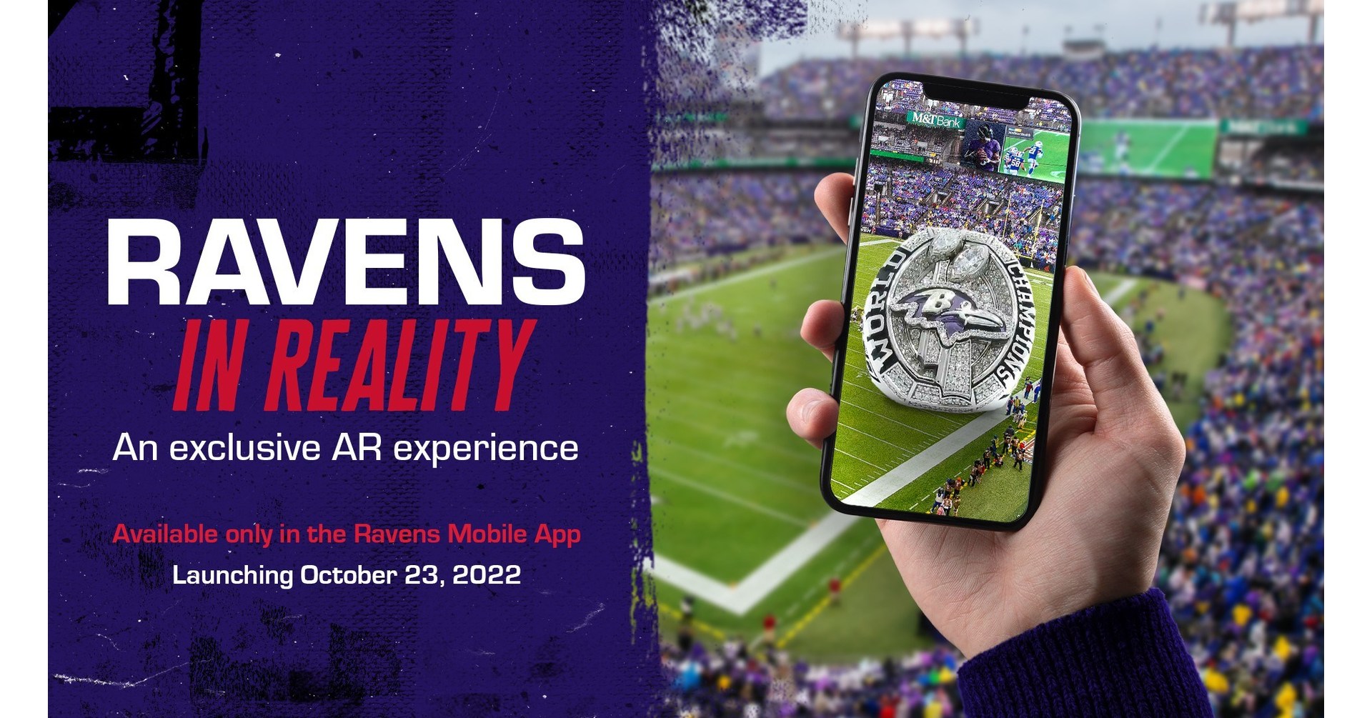 ImagineAR (OTCQB: IPNFF) Announces NFL's Baltimore Ravens Launching Premier  Interactive Mobile Augmented Reality Fan Experiences this Sunday, October 23,  2022