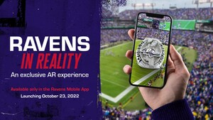 ImagineAR (OTCQB: IPNFF) Announces NFL's Baltimore Ravens Launching Premier Interactive Mobile Augmented Reality Fan Experiences this Sunday, October 23, 2022