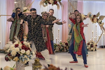 Integrity's executive team performs Diwali dance