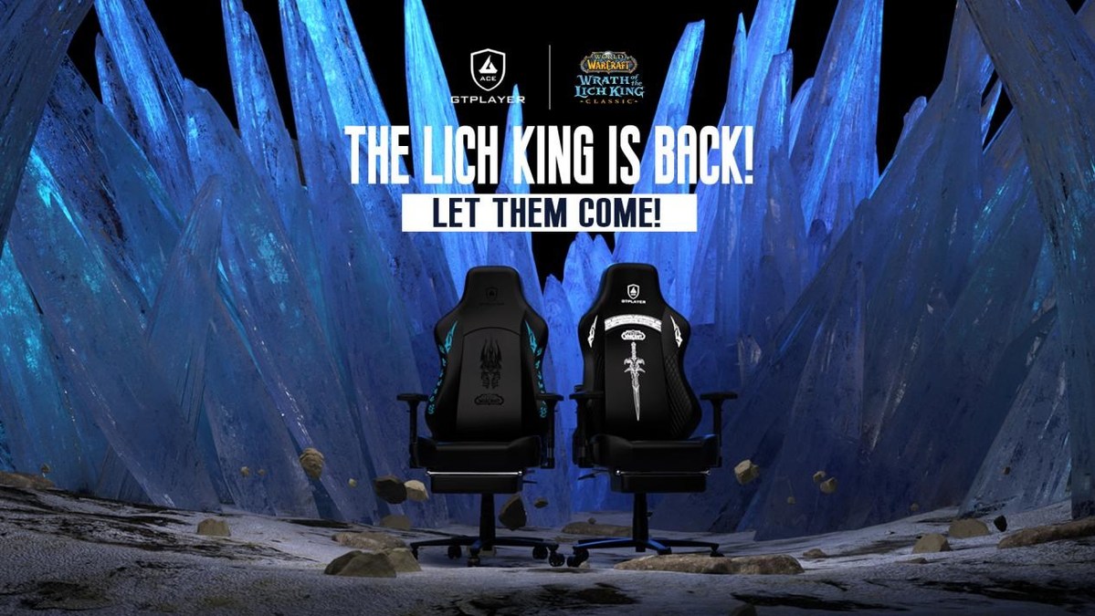 GTPLAYER announced its official partnership with Blizzard Entertainment to launch the fever-grade Lich King joint gaming chair - Vimarsana News
