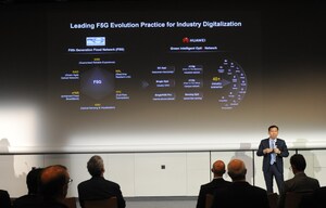 Huawei promuove attivamente l'evoluzione F5G per rimodellare la produttività industriale