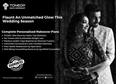 ToneOp Launches 100% Natural Wedding Makeover Plans