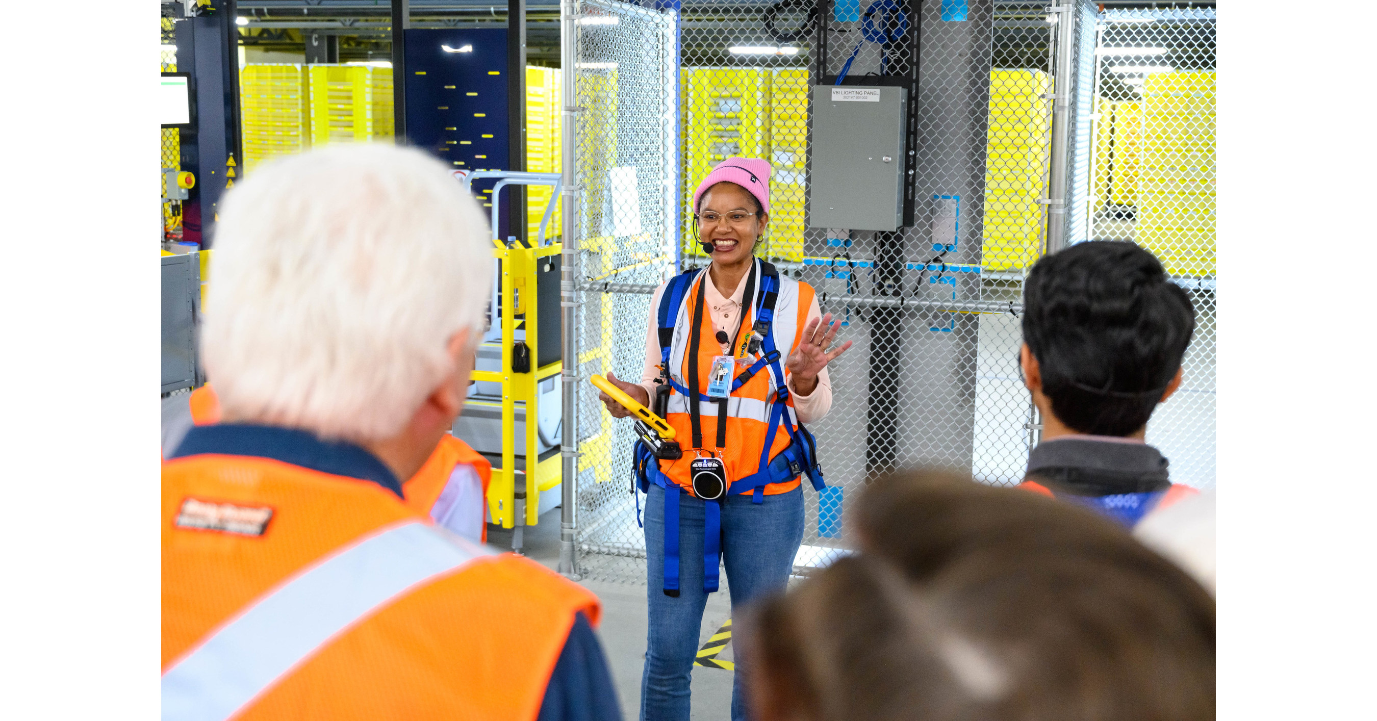 Amazon Canada opens its most technologically advanced robotics facility