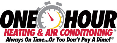 One Hour Heating & Air Conditioning Logo (PRNewsfoto/One Hour Heating & Air Conditioning)