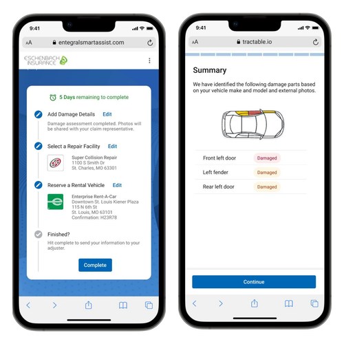 Through AI damage analysis, Smart Assist is streamlining the selection and assignment of the vehicle repair and replacement rental.