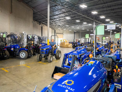 With the new vehicle assembly line at Solectrac’s Windsor facility, production of the e25 tractor model has tripled, supporting Solectrac tractor sales from coast to coast.