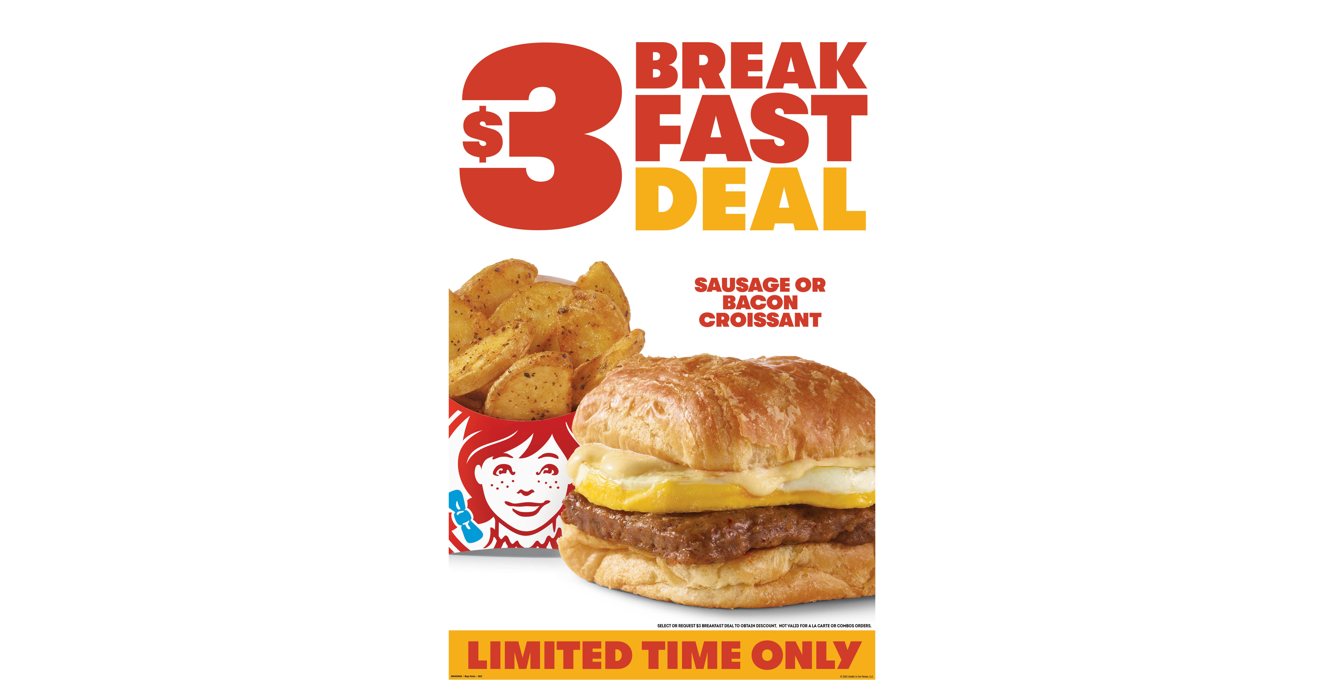 Dreamy Deal Alert Wendy's 3 Deal Delights Breakfast Fans Everywhere