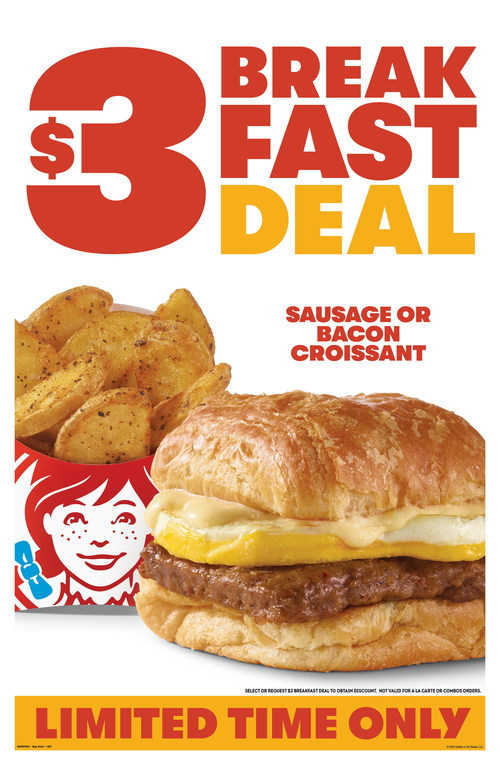 Dreamy Deal Alert: Wendy’s  Deal Delights Breakfast Fans Everywhere