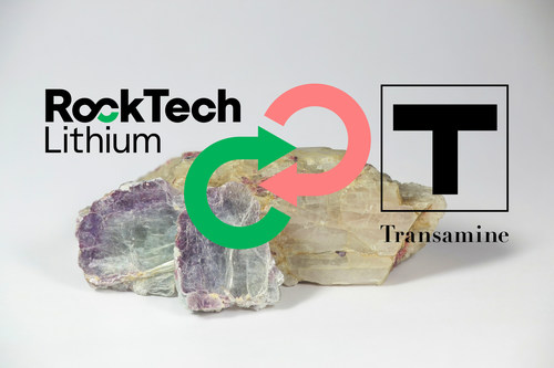 Rock Tech and Transamine agreed to form a joint venture to offer a new route for spodumene to Rock Tech's German converter (CNW Group/Rock Tech Lithium Inc.)