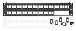 Leviton Introduces Front Loading QUICKPORT™ UTP Patch Panel