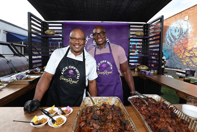 During the Southern Smoke Festival, Bo Jackson and DeMarcus Ware hosted a cookoff challenge featuring Crown Royal infused BBQ sauce to raise money for the foundation.
