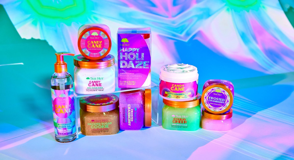 Unwrap, Smooth Glowing Skin With Tree Hut's New Holidaze Line