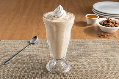 Denny's New Yes, We Pecan! Salted Caramel Milkshake