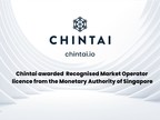Chintai awarded  Recognised Market Operator licence from the Monetary Authority of Singapore