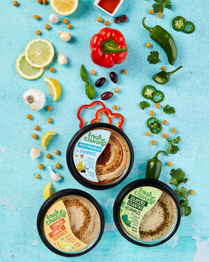 Fresh Cravings® Drives Innovation in the Hummus Category at Walmart with Launch of Three New Flavors