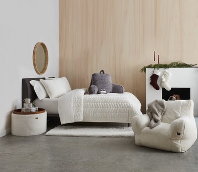 Prep for overnight guests with the Bed Bath & Beyond exclusive line of UGG® products ranging from comforters and blankets, furniture, pillows and throws and cozy items for little ones and furry ones.