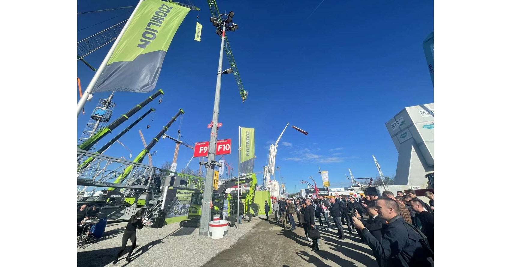 Vert et intelligent : Zoomlion expose de nouvelles nacelles, des produits de terrassement et des chariots &eacute;l&eacute;vateurs &agrave; fourche au salon bauma 2022