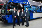 Le RTC dévoile son premier autobus électrique de Nova Bus