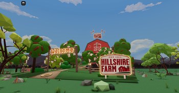 The Hillshire Farm® brand joins the metaverse with its iconic red barn, farm-themed quests, and in-game handheld devices.