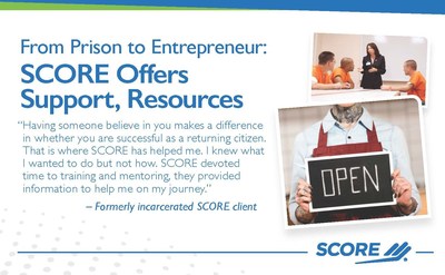 From Prison to Entrepreneur: SCORE Offers Support, Resources