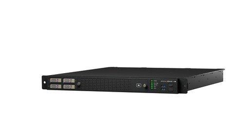 ZMicro's ZX1C-18 rackmount server for airborne and military applications delivers unprecedented performance per pound in a 1U form factor with three PCIe slots.