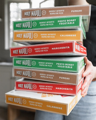 Holy Napoli Pizza Boxes (CNW Group/Holy Napoli Pizza Inc.)