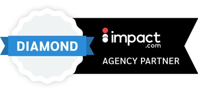 impact.com Diamond Agency Partner badge