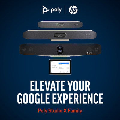 Poly’s Studio X Family and the TC8 controller will be the first Android-based video appliances to deliver an immersive meeting experience for Google Meet users.