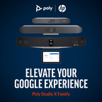 Poly's Award-Winning Studio X Video Bars Will Be The First Android-Based Video Appliances for Google Meet