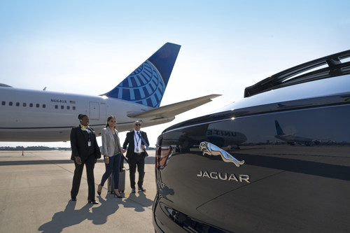 United and Jaguar Launch the First All-Electric Gate-to-Gate Airport Transfer Service in the U.S.