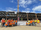 PMB and Providence St. Joseph Hospital Celebrate Topping-Off Beam Signing Ceremony