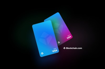 Introducing the Blockchain.com Visa Card (PRNewsfoto/Blockchain.com)